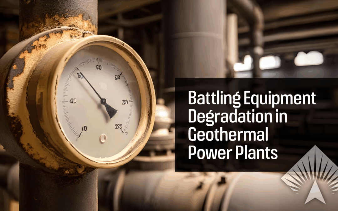 Battling Equipment Degradation in Geothermal Power Plants